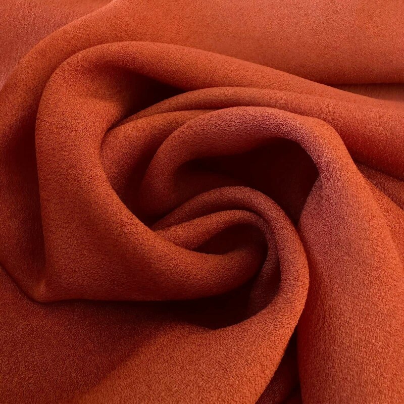 Último Corte - 1m - Crepe Rústico de Viscose - Telha 